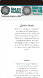 Mobile Screenshot of matedacticas.com